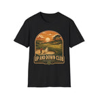 UP AND DOWN CLUB BADGE T-SHIRT