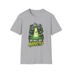 MY BALL GOT ABDUCTED UFO T-SHIRT