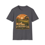 UP AND DOWN CLUB BADGE T-SHIRT