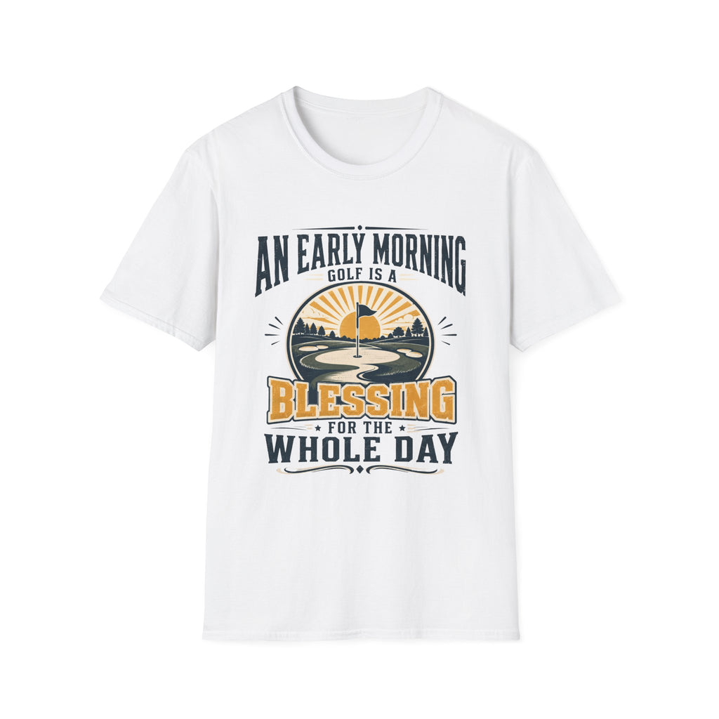 EARLY MORNING GOLF BLESSING SUNRISE 55 T-SHIRT