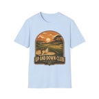 UP AND DOWN CLUB BADGE T-SHIRT
