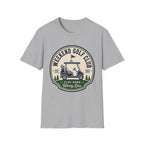 WEEKEND GOLF CLUB CART BADGE T-SHIRT