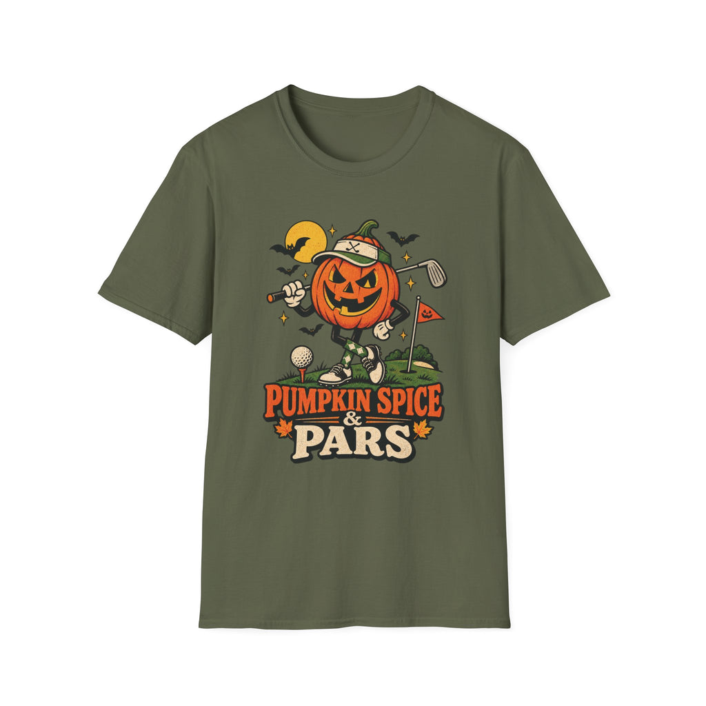 PUMPKIN SPICE AND PARS MASCOT T-SHIRT