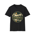 GOLF CLUBHOUSE LAKE REFLECTION BADGE 186 T-SHIRT