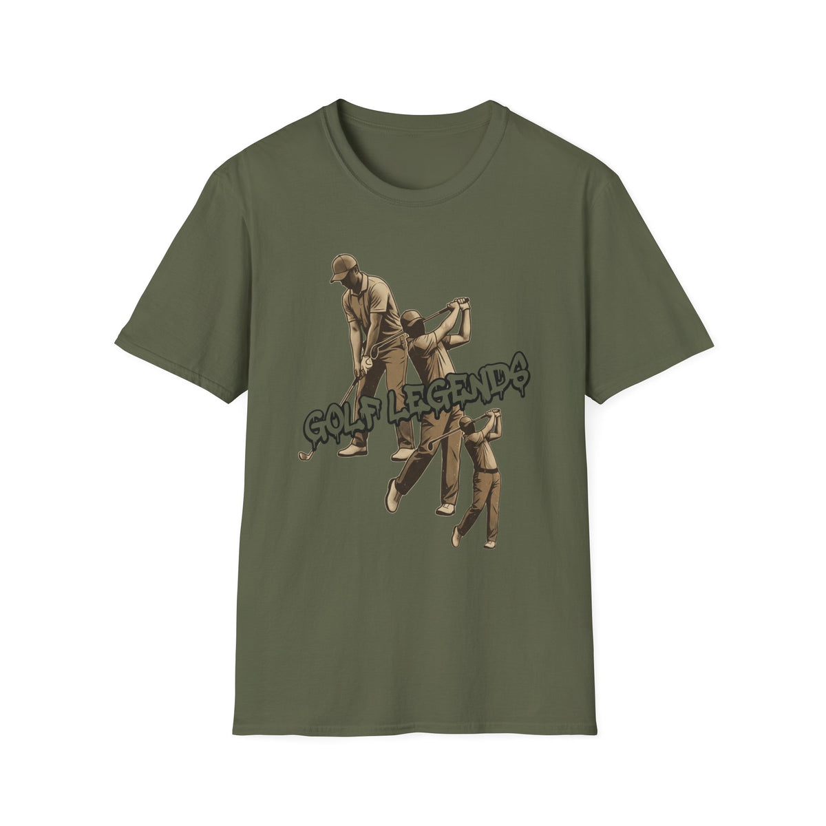 GOLF-LEGENDS-SWING-SEQUENCE-GRAFFITI T-SHIRT