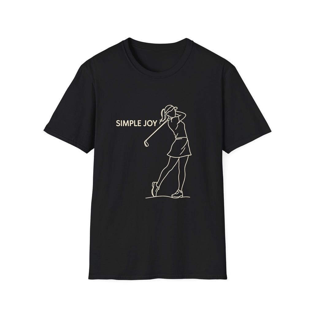 SIMPLE JOY GIRL GOLFER T-SHIRT