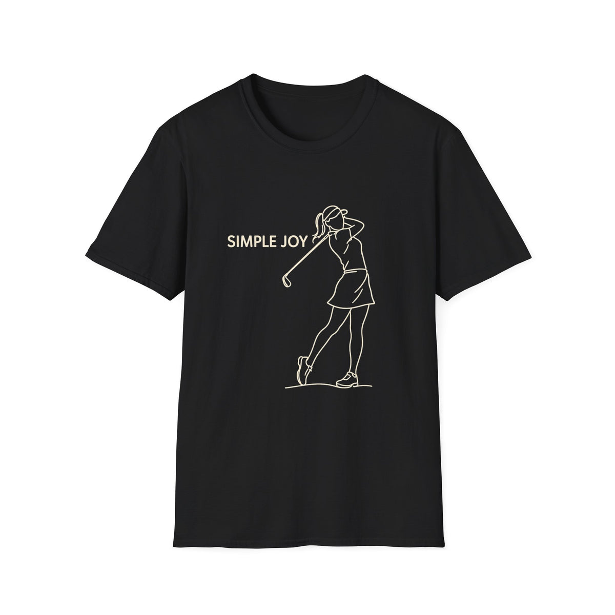 SIMPLE JOY GIRL GOLFER T-SHIRT
