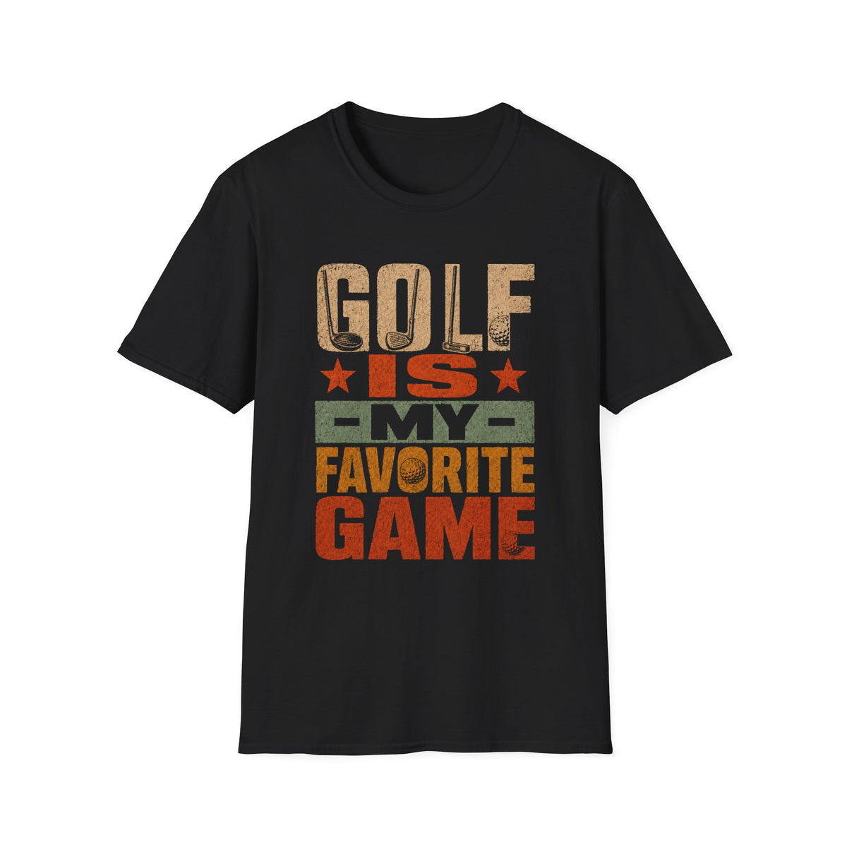 GOLF IS MY FAVORITE GAME T-SHIRT