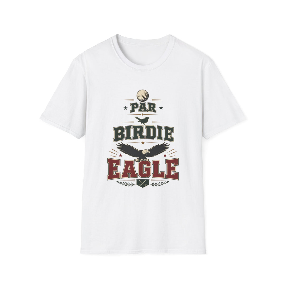 PAR BIRDIE EAGLE BADGE T-SHIRT