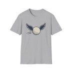 FLYING GOLF BALL WINGS EMBROIDERY PATCH 98 T-SHIRT