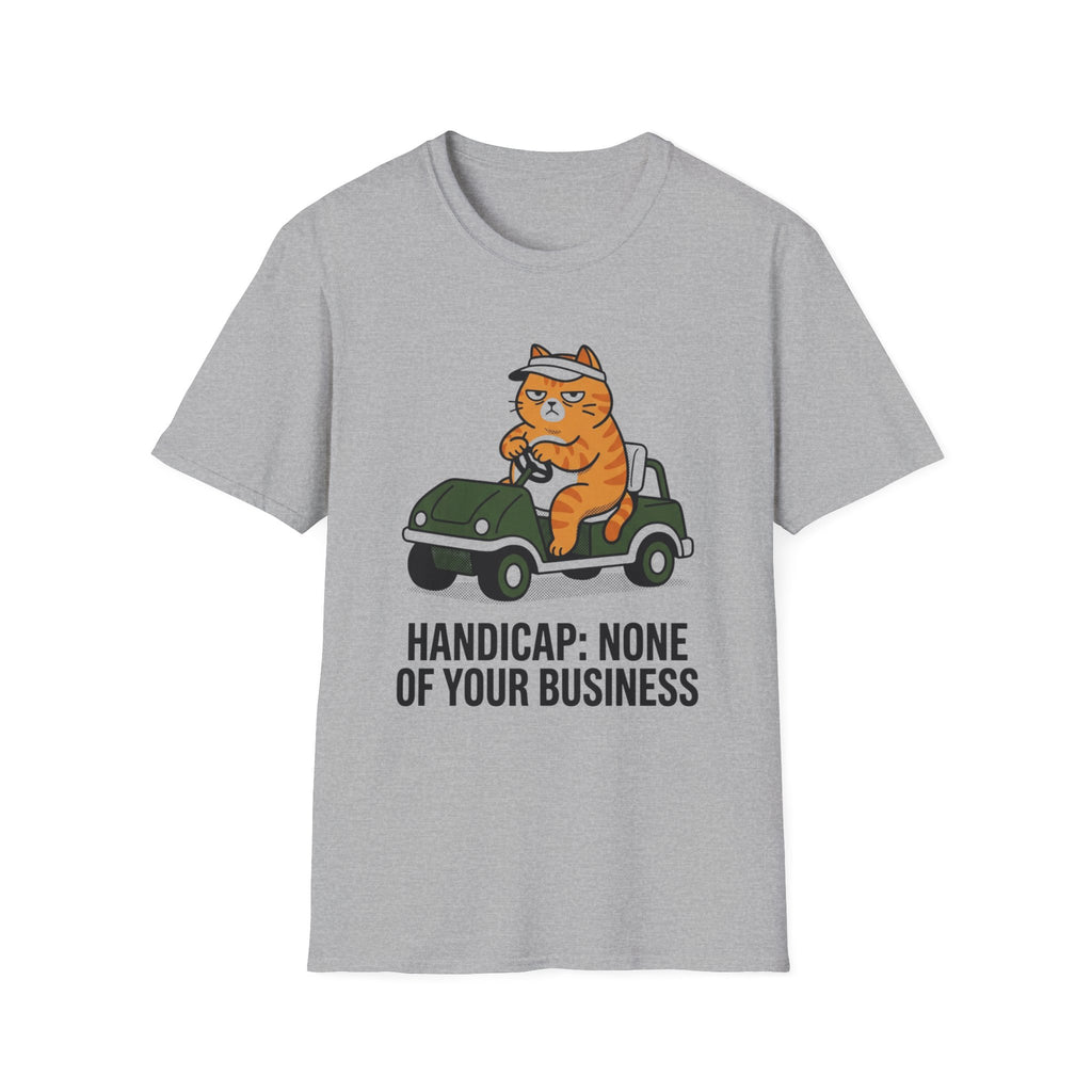 CAT GOLF CART HANDICAP T-SHIRT