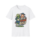 OUT OF THIS WORLD GOLF ALIEN T-SHIRT