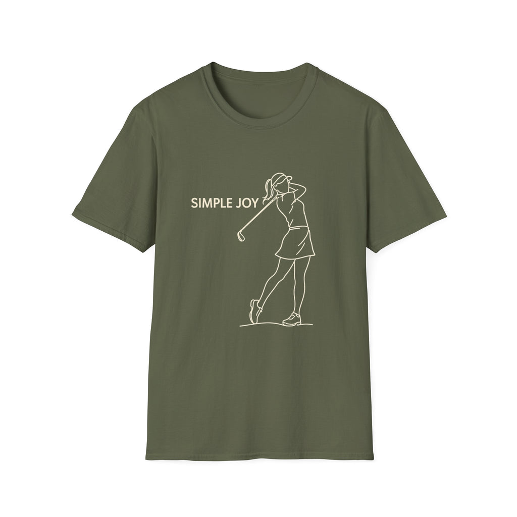 SIMPLE JOY GIRL GOLFER T-SHIRT