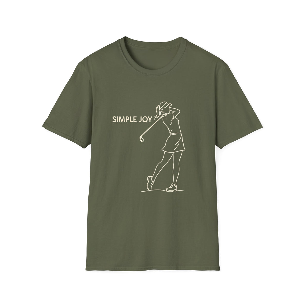 SIMPLE JOY GIRL GOLFER T-SHIRT