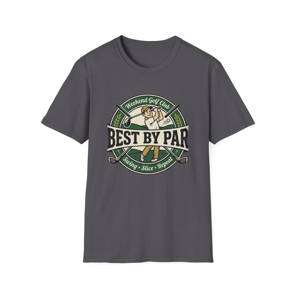 BEST BY PAR WEEKEND GOLF CLUB BADGE 110 T-SHIRT
