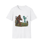 SASQUATCH ALIEN GOLF SHOWDOWN T-SHIRT