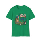 DAD TAUGHT ME GOLF BADGE 41 T-SHIRT