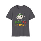 PAR-TY TIME GOLF BALL CHARACTER T-SHIRT