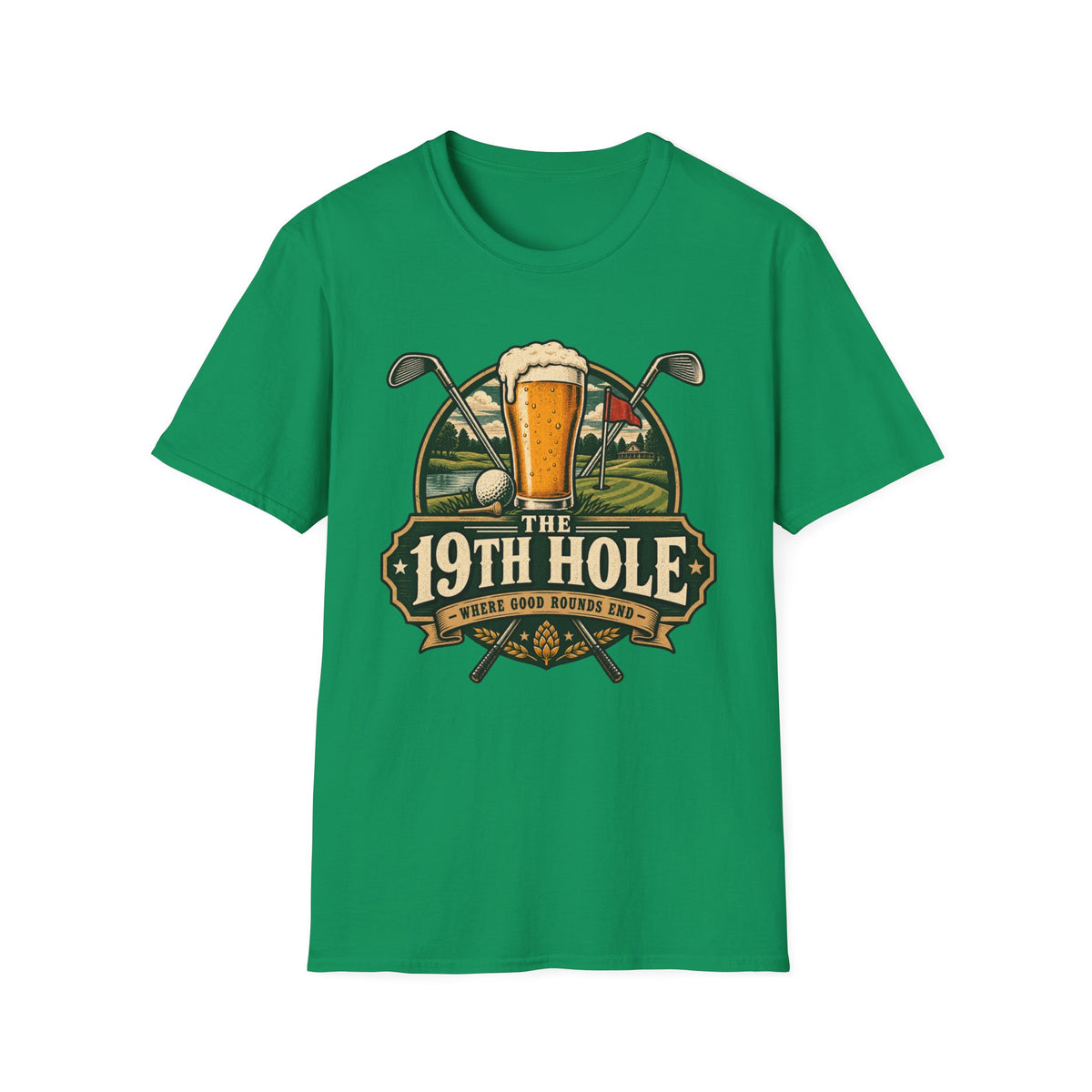 19TH-HOLE-GOOD-ROUNDS-END-183 T-SHIRT
