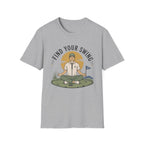 FIND YOUR SWING MEDITATING GOLFER 19 T-SHIRT