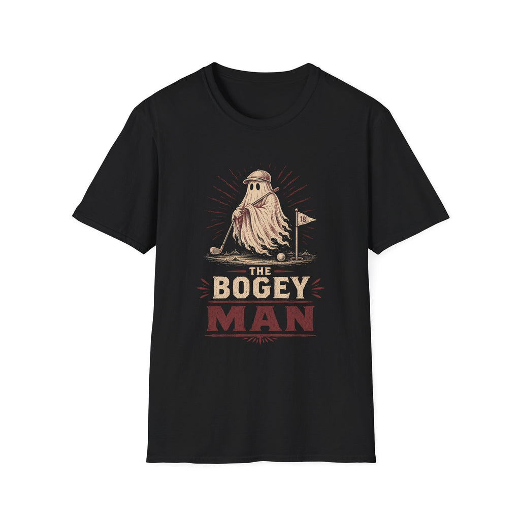 BOGEY MAN GHOST GOLFER SWING 138 T-SHIRT