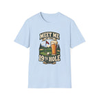 MEET ME AT 19TH HOLE BEER T-SHIRT