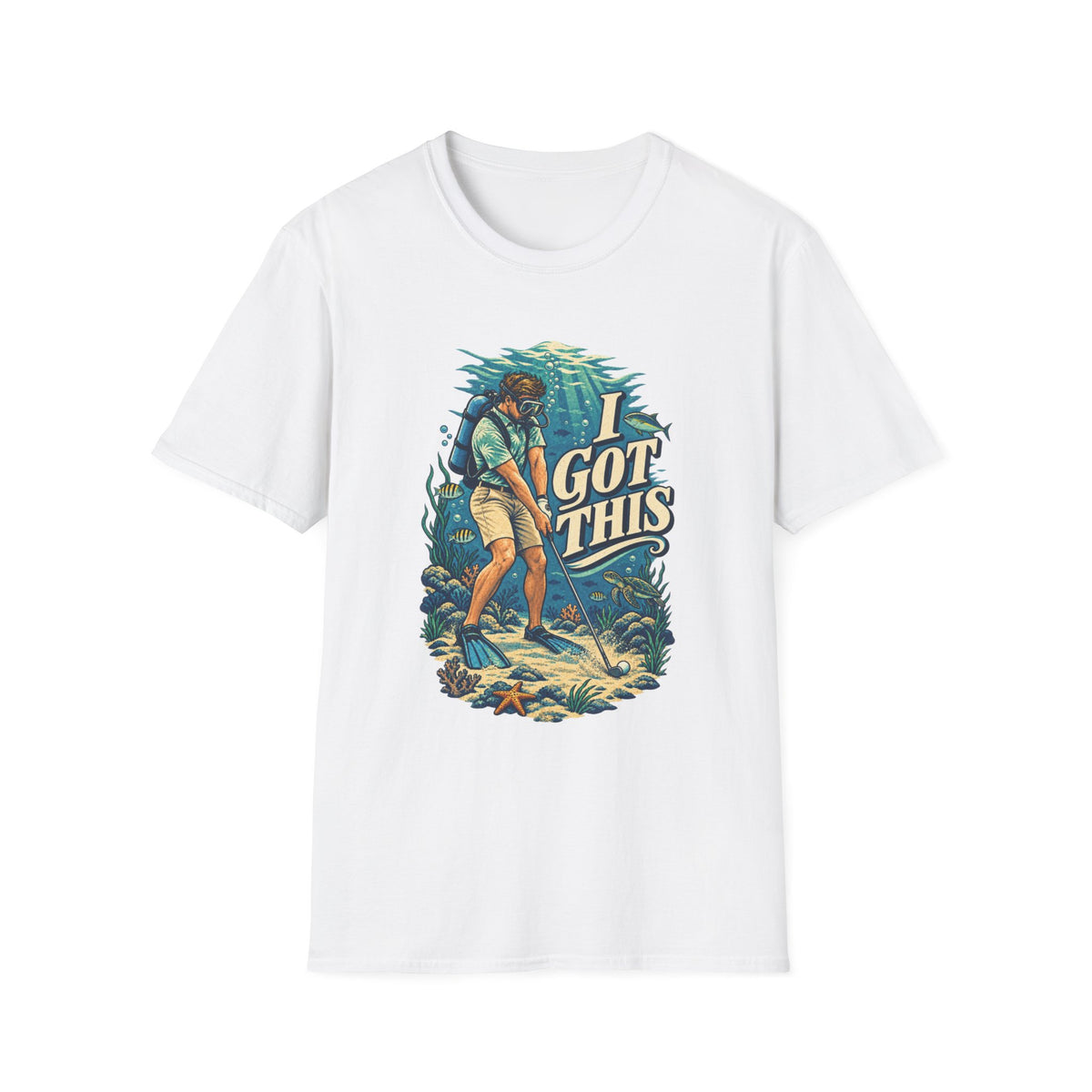 I GOT THIS SCUBA DIVER PUTTING TURTLE T-SHIRT