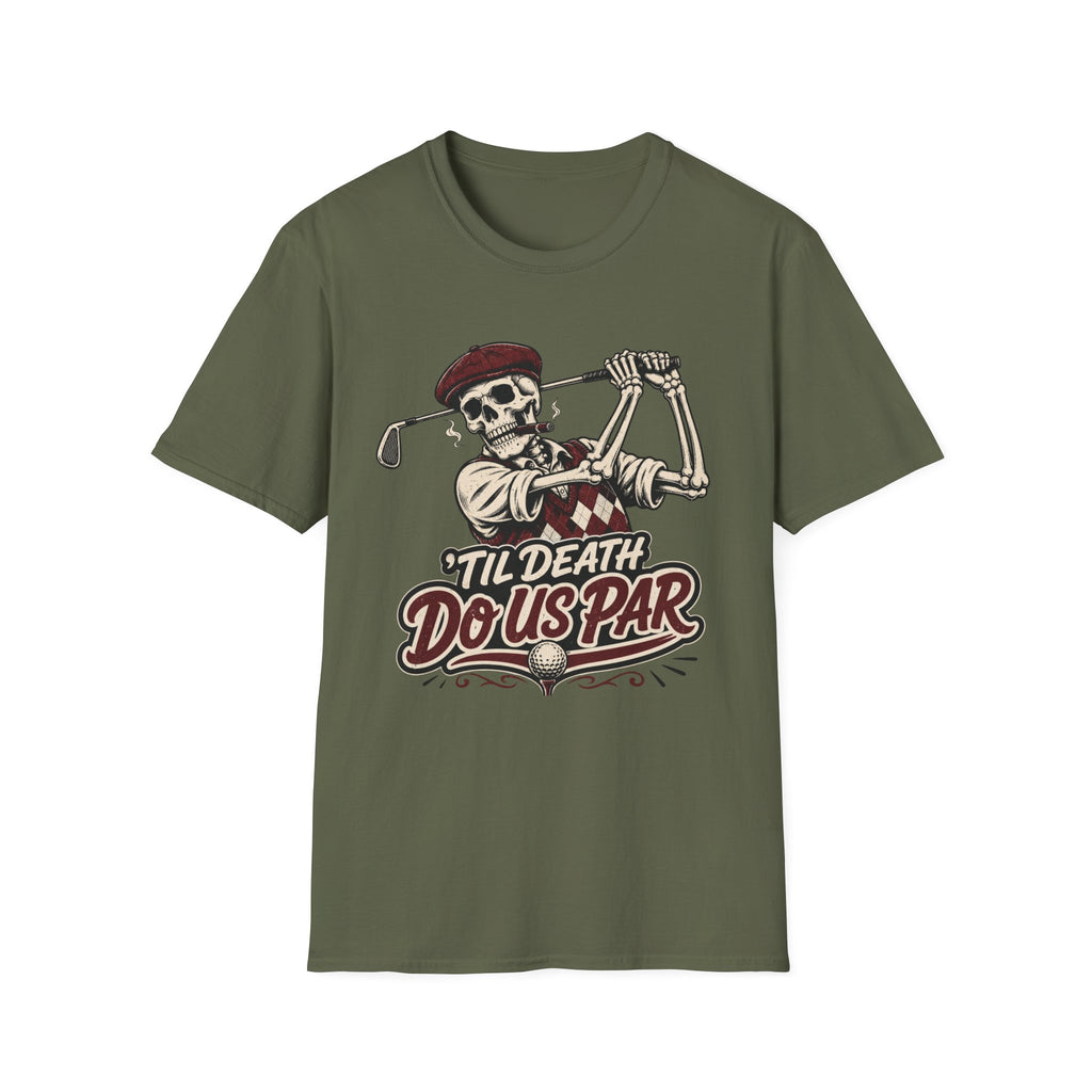 TIL DEATH DO US PAR ARGYLE T-SHIRT