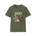 BEST DAD BY PAR CARTOON 143 T-SHIRT