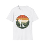 VINTAGE GOLFER DOG CLUBHOUSE SUNSET T-SHIRT