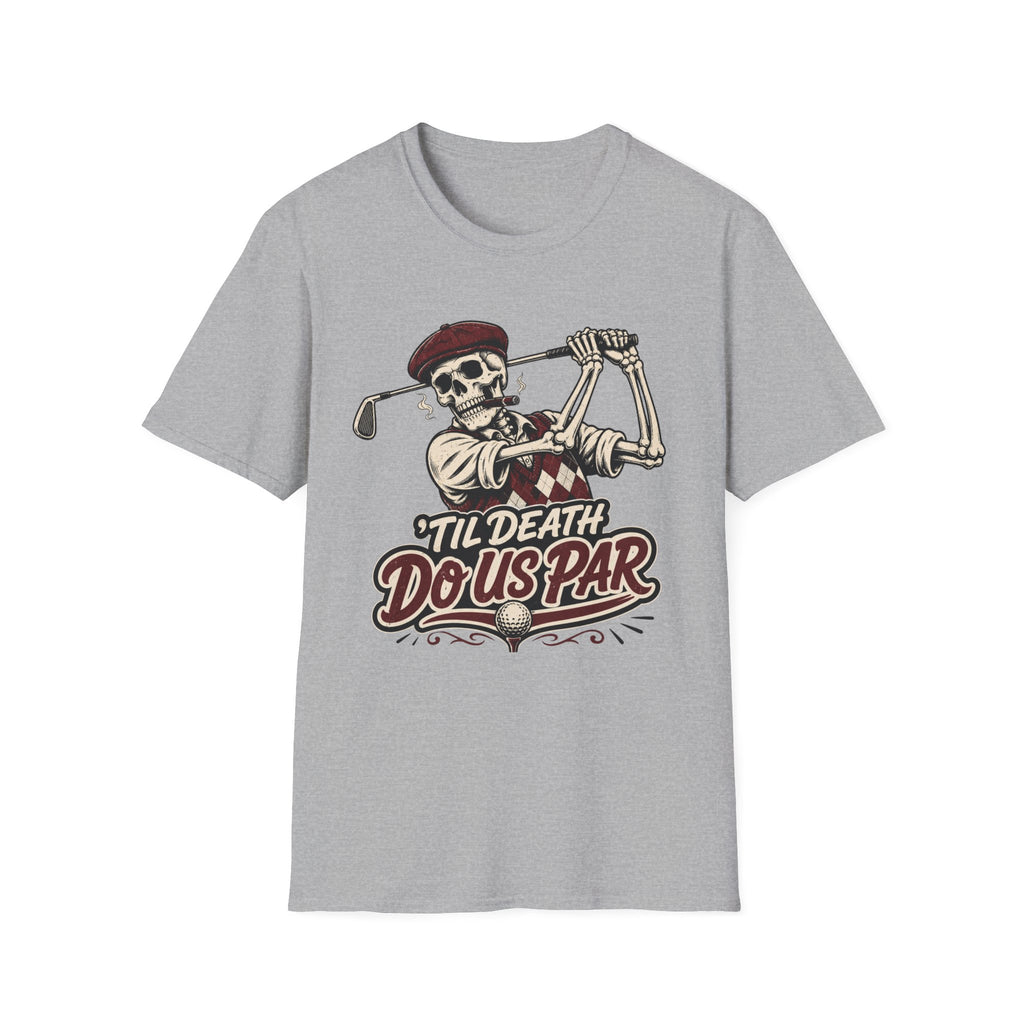 TIL DEATH DO US PAR ARGYLE T-SHIRT