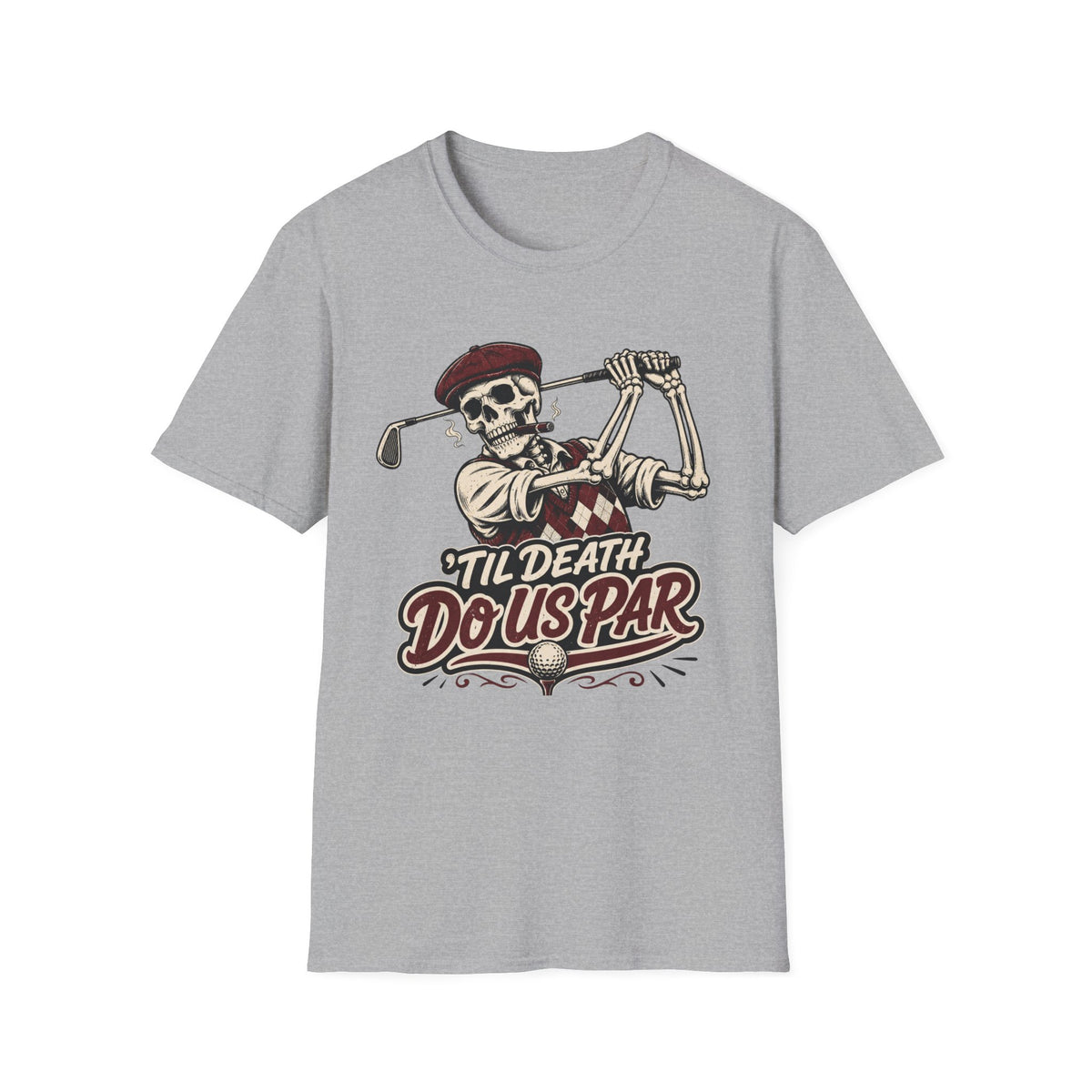 TIL DEATH DO US PAR ARGYLE T-SHIRT