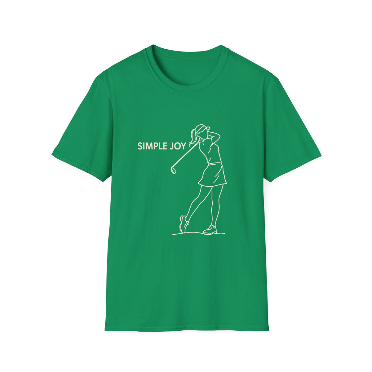 SIMPLE JOY GIRL GOLFER T-SHIRT