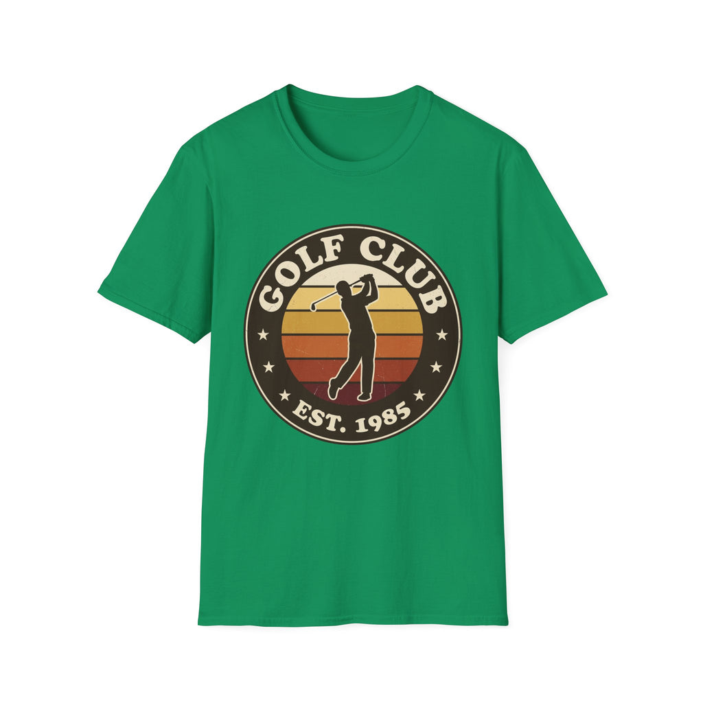 GOLF CLUB EST 1985 SUNBURST BADGE 106 T-SHIRT