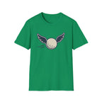 FLYING GOLF BALL WINGS EMBROIDERY PATCH 98 T-SHIRT