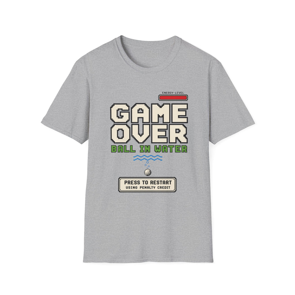 GAME OVER BALL IN WATER CRITICAL 22 T-SHIRT