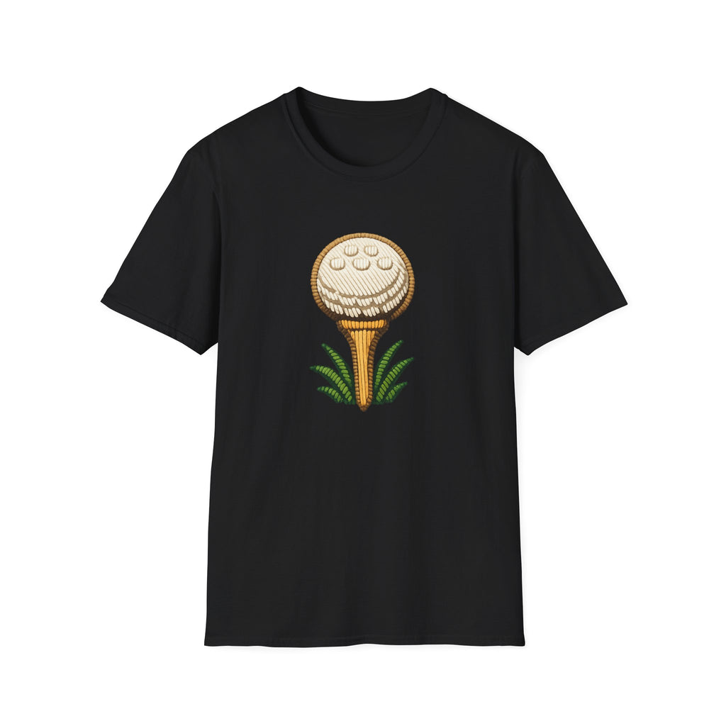 GOLF BALL TEE EMBROIDERY PATCH 87 T-SHIRT