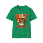 GOLF IS HARD MELTING DRIP TEXT 167 T-SHIRT