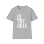 IN THE HOLE TEXT T-SHIRT