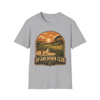 UP AND DOWN CLUB BADGE T-SHIRT