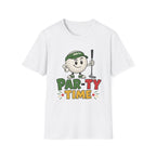 PAR-TY TIME GOLF BALL CHARACTER T-SHIRT