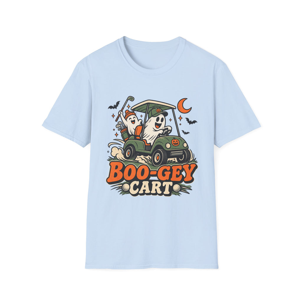BOOGEY CART HALLOWEEN GHOSTS 166 T-SHIRT