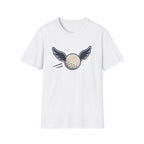 FLYING GOLF BALL WINGS EMBROIDERY PATCH 98 T-SHIRT