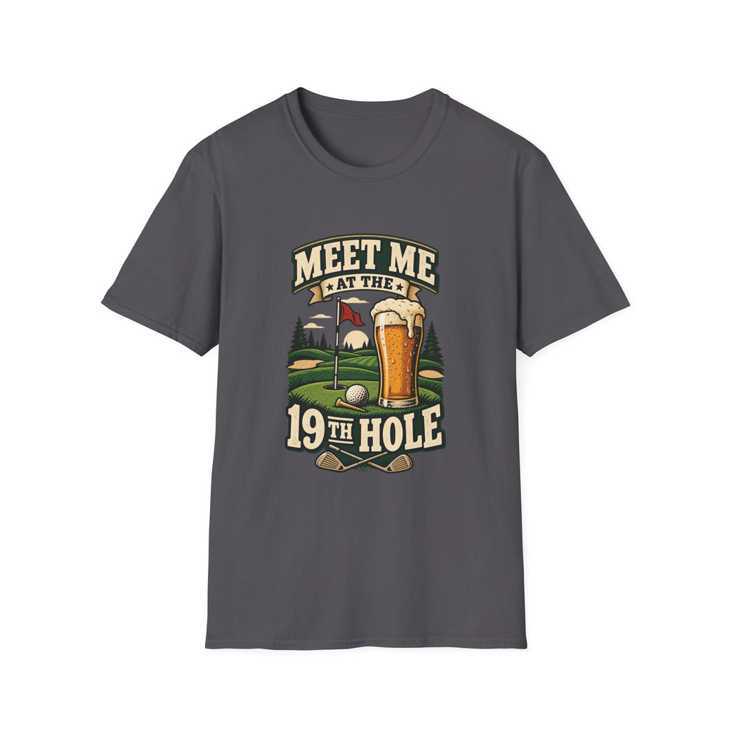 MEET ME AT 19TH HOLE BEER T-SHIRT