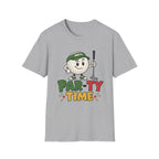PAR-TY TIME GOLF BALL CHARACTER T-SHIRT