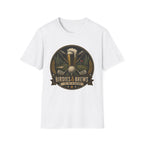 BIRDIES AND BREWS GOLF BADGE DARK 189 T-SHIRT