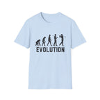 EVOLUTION OF GOLFER SILHOUETTE 70 T-SHIRT