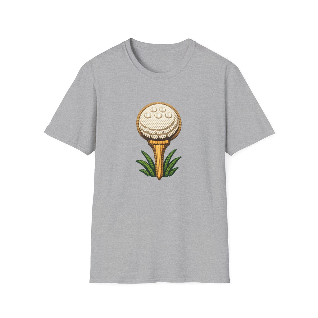 GOLF BALL TEE EMBROIDERY PATCH 87 T-SHIRT