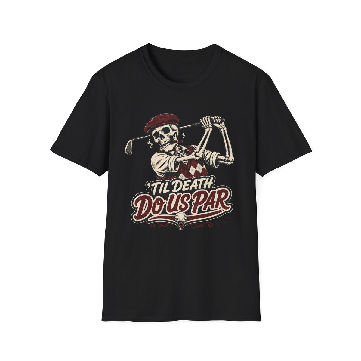 TIL DEATH DO US PAR ARGYLE T-SHIRT