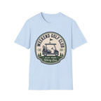 WEEKEND GOLF CLUB CART BADGE T-SHIRT